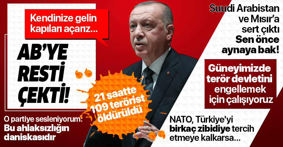 Son dakika: Başkan Erdoğan'dan Barış Pınarı Harekatı ile ilgili önemli açıklamalar