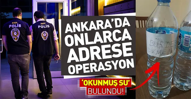 Ankara'da FETÖ operasyonu