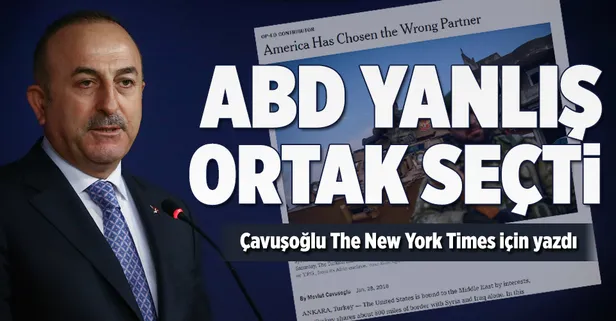 Çavuşoğlu The New York Times için yazdı