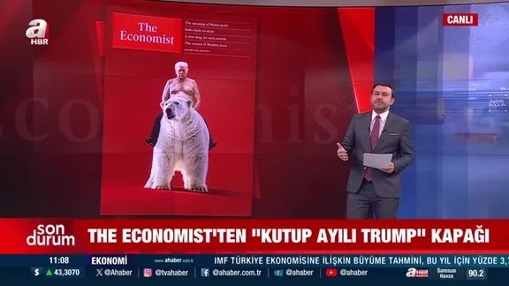 The Economist'ten ''Kutup ayılı Trump'' kapağı