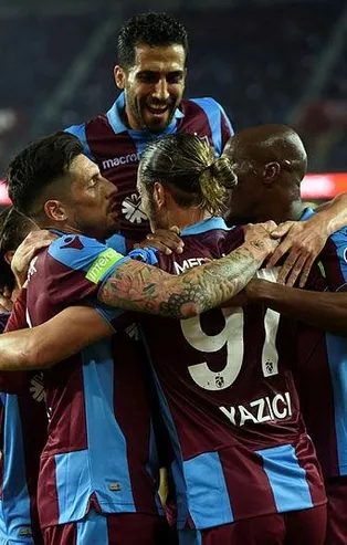 Trabzon'da 6 gollü müthiş maç