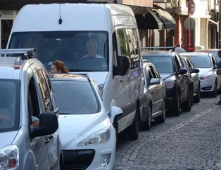 Çanakkale iskelelerinde bayram yoğunluğu