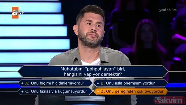 Yarışmacı 'forvet'i bilemedi joker kullandı! Kim Milyoner Olmak İster'de Kenan İmirzalıoğlu'ndan futbol dersi! İzleyiciler ekran başında çıldırdı - 34