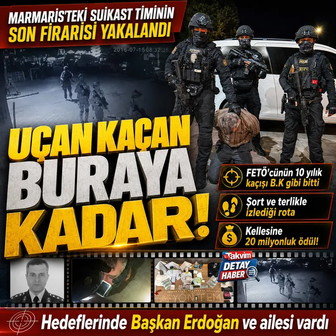 15 Temmuz suikast timindeki tek firariydi! FETÖcü Burkay Karatepe yakalandı