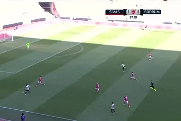Sivasspor 0-1 Bodrum FK | GOL: Pedro Brazao