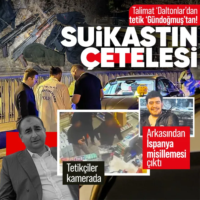 Serdar Öktem suikastında İspanya misillemesi! Talimat Daltonlardan suikast timi Gündoğmuştan! | Tetikçiler kamerada!