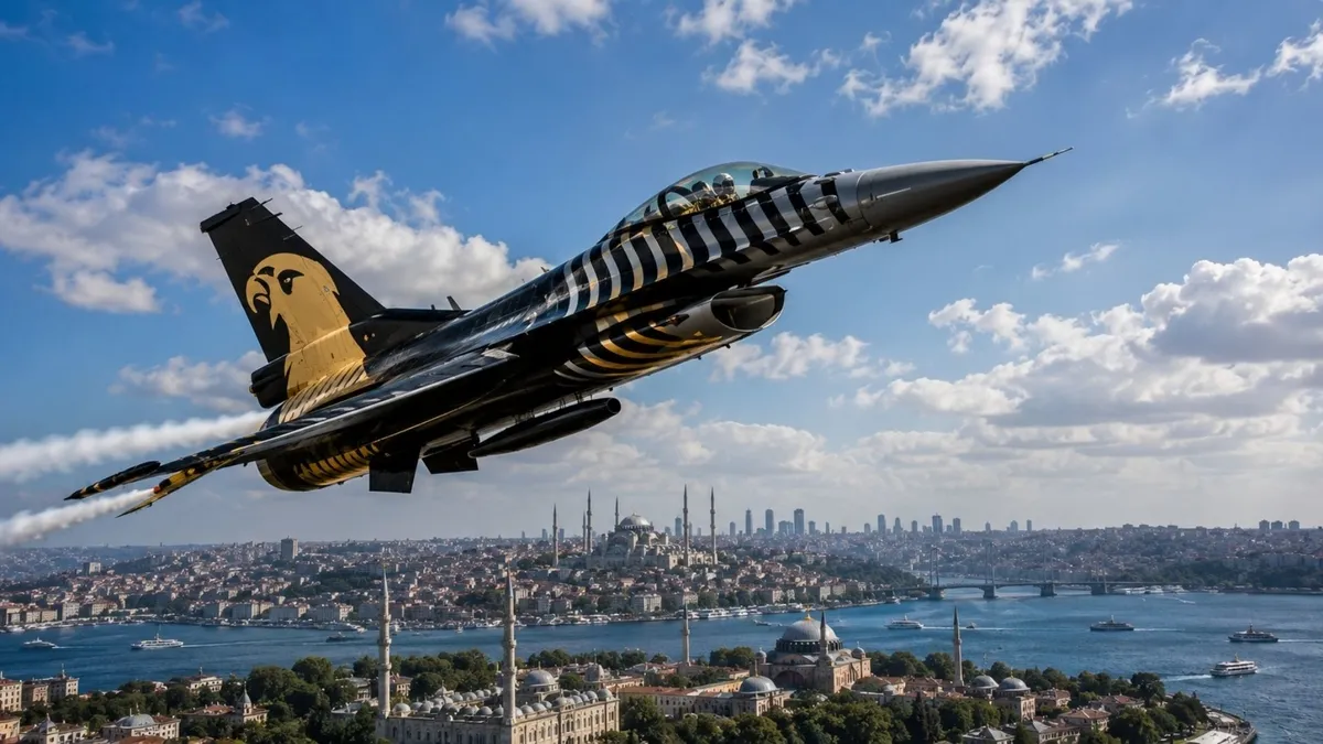 SOLOTÜRK, 30 Ağustos Zafer Bayramı'nda İstanbul Semalarında Gösteri Uçuşu Yapacak
