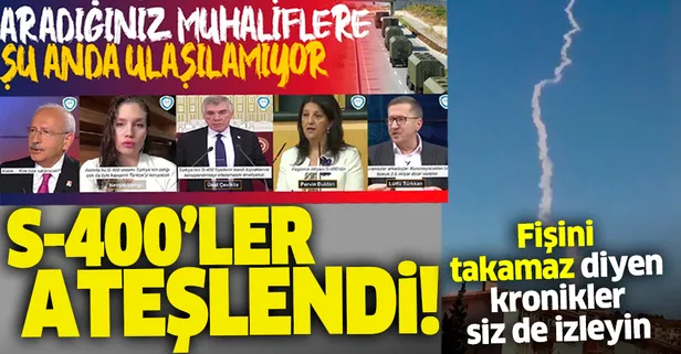 Son dakika: S-400 hava savunma sistemi füzesi Sinop’ta ilk kez ateşlendi