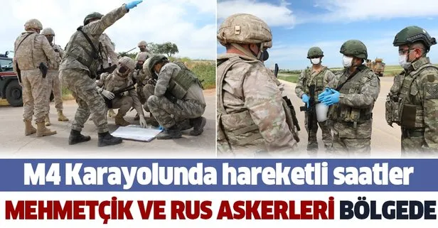 Son dakika: MSB: İdlib’deki M4 Karayolunda 8’inci Türk-Rus Birleşik Kara Devriyesi icra edildi