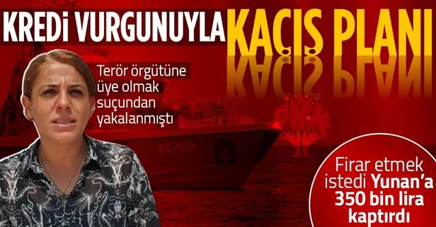 HDP’li Songül Çetin’in kaçış planı ortaya çıktı! Firar etmek istedi Yunan polisine 350 bin lira kaptırdı