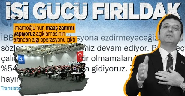 İmamoğlu’nun maaş oyunu elinde patladı!