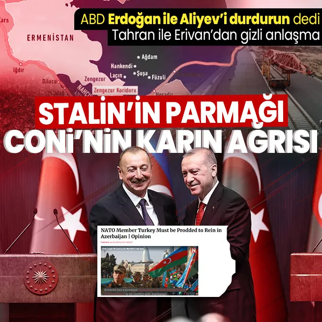 ABD’de Türk birliği korkusu: Erdoğan ile Aliyev’i durdurun çağrısı! Zengezur Koridoru ile Stalinin parmağı kırıldı: İran ile Ermenistandan gizli anlaşma