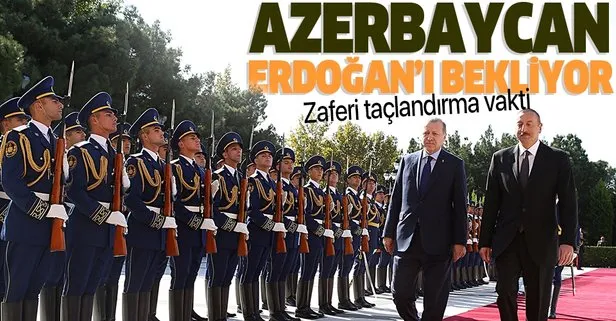 Azerbaycanlılar Başkan Erdoğan’ı bekliyor: Zaferimizde Türkiye’nin de büyük payı var