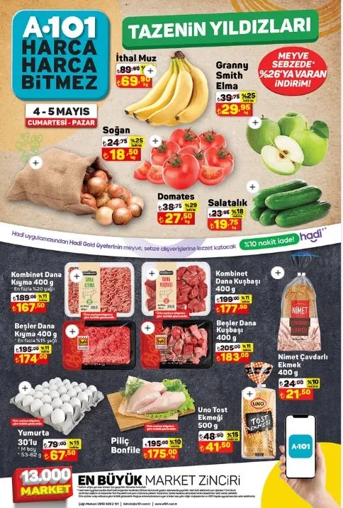 6-9 Mayıs aktüel ürünler FİYAT LİSTESİ! A101'de haftalık indirim başladı! 607 TL'den 399'a düştü-12