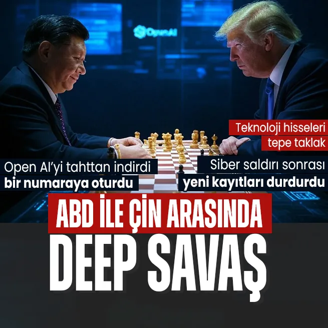 DeepSeeke siber saldırı: Yeni kullanıcı kayıtlarını durdurdu