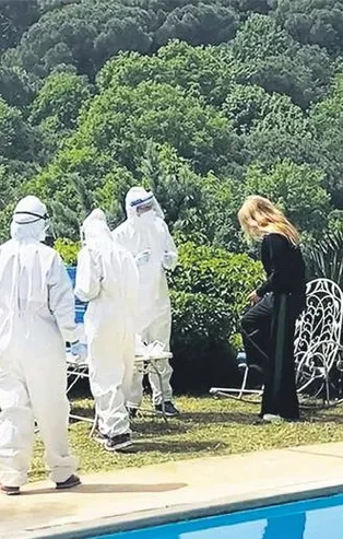 Sosyetik tasarımcı Biricik Suden coronavirüs testi yaptırdı