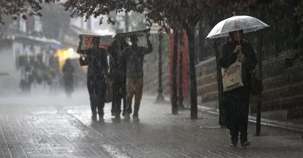 Meteoroloji'den son dakika sağanak uyarısı