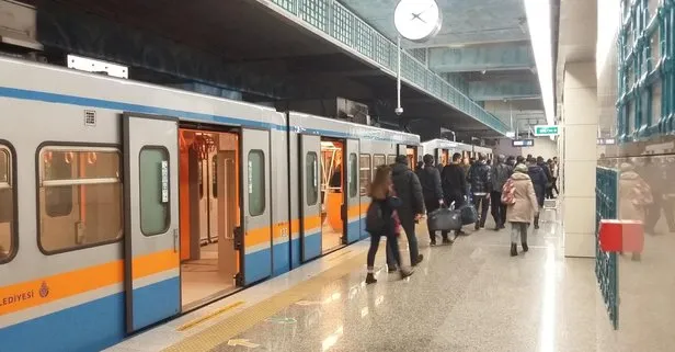 Son dakika: Yenikapı-Atatürk Havalimanı Metro Hattı seferlerinde aksama