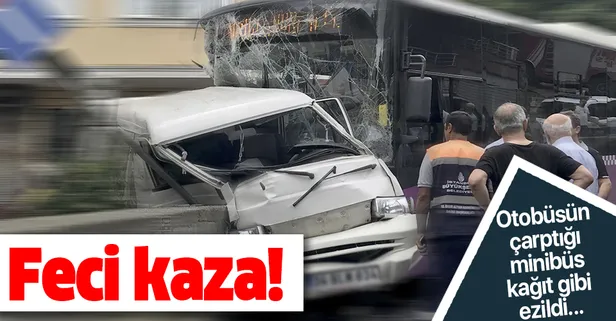 Son dakika: Üsküdar'da trafik kazası: 4 yaralı