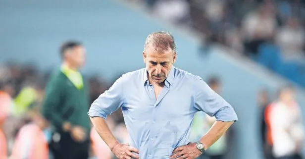 Trabzonspor’un hocası Abdullah Avcı: Taraftarımızdan özür diliyoruz!