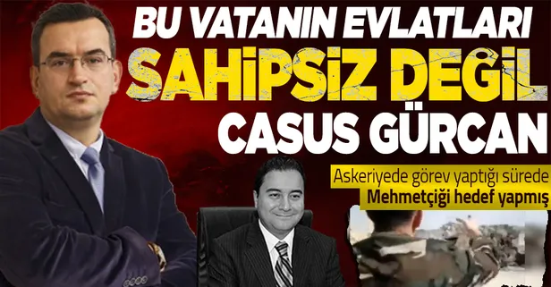 DEVA Partili vatan haini Metin Gürcan askerimizin hayatını tehlikeye attı! Mehmetçiği hedef yapmış