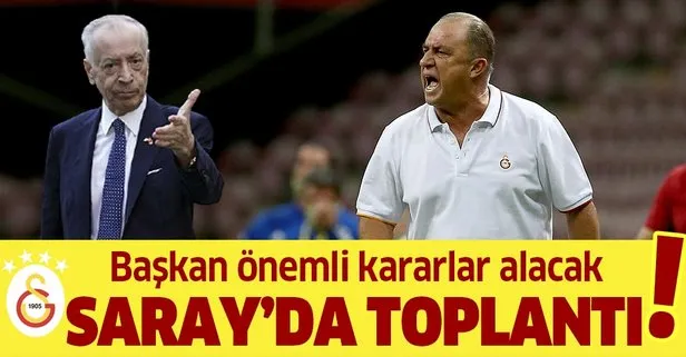 Saray’da kritik toplantı! Galatasaray’da Mustafa Cengiz ve Fatih Terim buluşuyor
