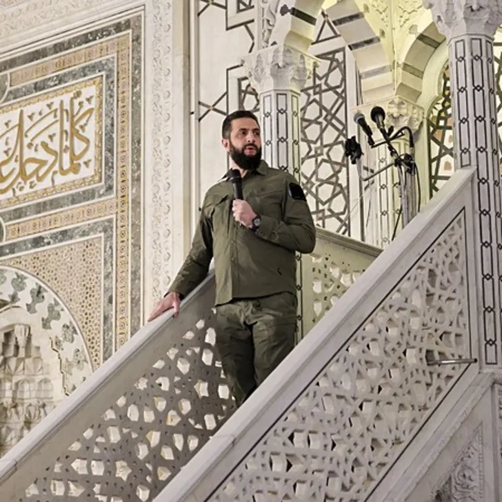 Şara'dan Emevi Camisi'nde kardeşlik mesajı!