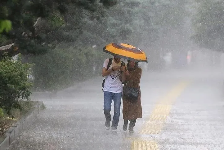 16 il için sarı 5 il için turuncu alarm