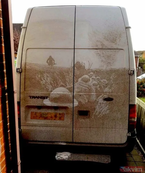 Kirli arabalardan sanat eserleri ortaya çıkarıyor - 1