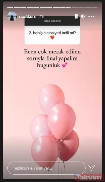 Ali Sunal ile Nazlı Kurbanzade'nin bebeklerinin cinsiyeti belli oldu! Takipçileri sordu o cevapladı sosyal medyadan duyurdu - 3