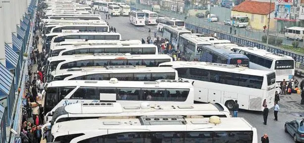 Otobüslerin bayram geliri 300 milyon $