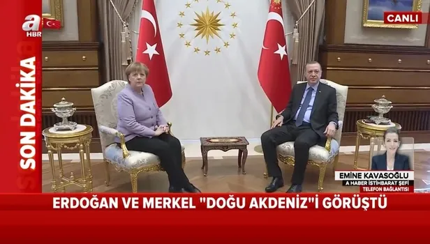 Son dakika: Başkan Erdoğan ve Almanya Başbakanı Merkel'den kritik Doğu Akdeniz görüşmesi!