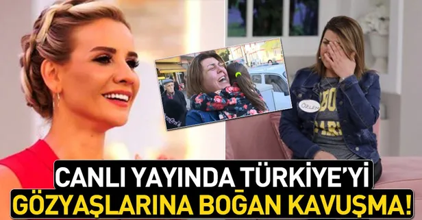 Esra Erol'da canlı yayınında büyük kavuşma! 6 aydır kaçırılan kızına kavuşan anne Türkiye'yi gözyaşlarına boğdu