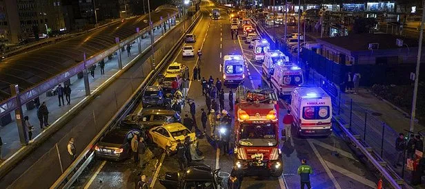 Şişli’de feci kaza!