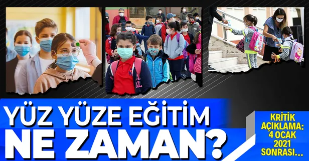 Yüz yüze eğitim ne zaman başlıyor? Bilim Kurulu üyesi tarih vererek açıkladı
