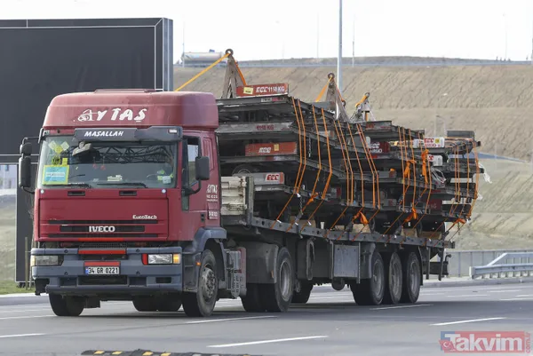 Tarihi taşınmada aprondaki son yoğunluk Kule'den de görüntülendi - 36