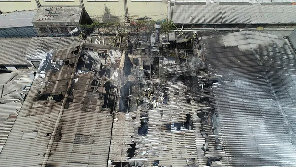 Son dakika: Bağcılar'da bir fabrikada yangın-2