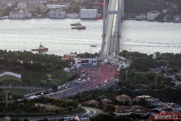 15 Temmuz Şehitler Köprüsü'ne akın akın geldiler - 50