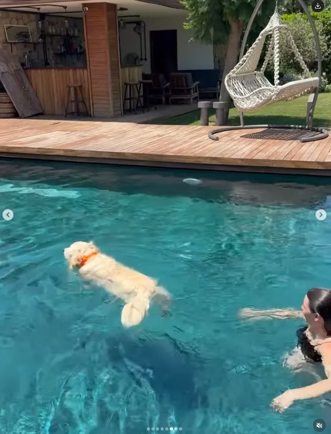 485 metrekarelik huzur kalesi! Ay Lav Yu Tuu’nun Sultan’ı Gizem Karaca’nın Ege'deki masalsı dünyası - 9