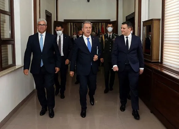 Son dakika: Bakan Hulusi Akar'dan flaş Libya açıklaması: Tüm dünya için önemli bir model olacak-1
