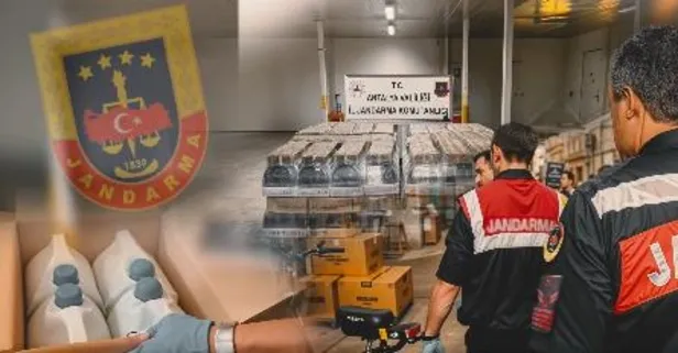 Antalya'da sahte içki operasyonu! 119 bin 500 litrelik sahte alkol ele geçirildi
