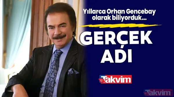 Arabesk'in Kralı Orhan Gencebay'ın Gerçek İsmi Ortaya Çıktı! Yıllarca Onu Orhan Gencebay Olarak Tanıdık Ama... Türk Müziğinin Efsane İsimlerinden Orhan...