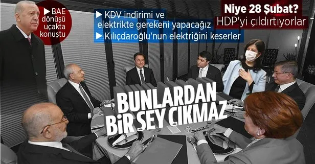 Elektrikte indirim, 6 parti... Erdoğan’dan açıklamalar