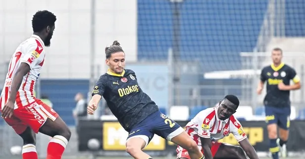 Fenerbahçe’den kötü prova! Kızılyıldız'a 3-1 mağlup oldu