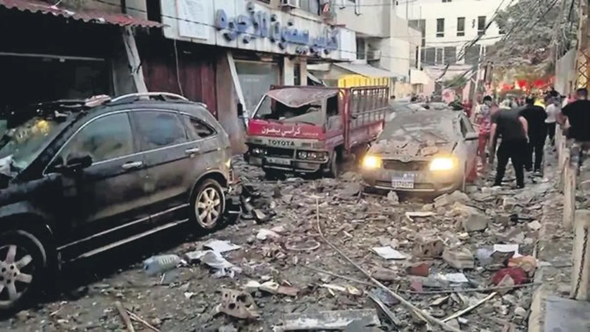 Hizbullah'ın kalesi vuruldu
