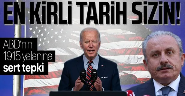 SON DAKİKA: TBMM Başkanı Mustafa Şentop'tan ABD'nin 1915 yalanına sert tepki: Hiçbir dayanak yoktur