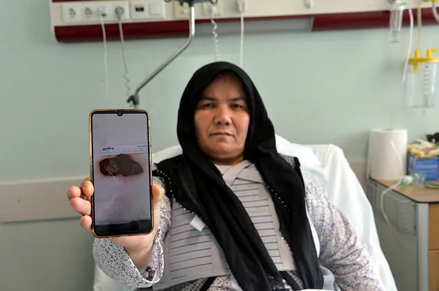 Kalbinden 7 santimetre büyüklüğünde kitle çıktı! "Çok nadir bir durum"