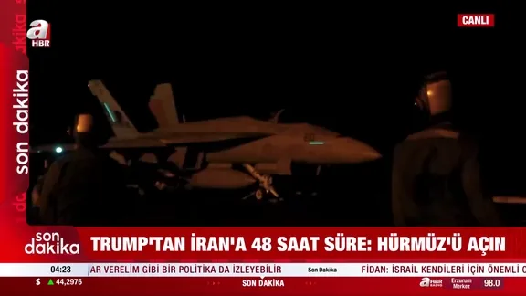 ABD savaş uçakları Lincoln'den havalandı