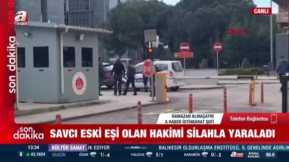 Adliye'de savcı dehşeti! Kadın hakimi silahla yaraladı