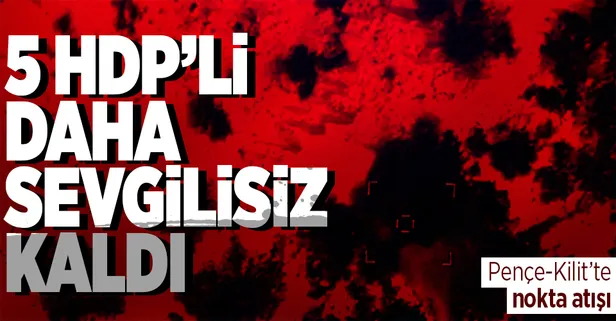 Pençe-Kilit Operasyonu bölgesinde 5 PKK'lı terörist daha etkisiz hale getirildi!